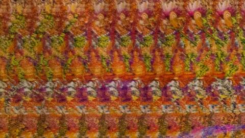 a closeup of a 3-D stereogram image