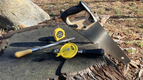 outdoor woodworking tools