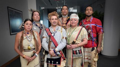 Wompanoag Singers and Dancers