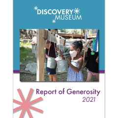 report cover that says "Report of Generosity 2021"
