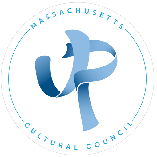 a logo for the Mass Cultural Council's UP initiative