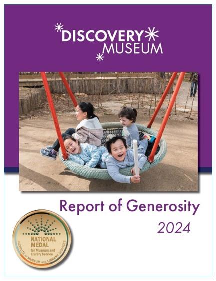 cover of document called Report of Generosity 2024